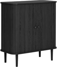Pikkukuva: House Nordic senkki, 2 ovea, musta, 80x40x87 cm