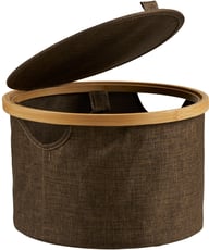 Pikkukuva: House Nordic kori, bambu, ruskea, ø30x20 cm