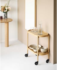 Pikkukuva: House Nordic tarjoilukulho, beige, ø27x5,8 cm