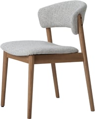 Niela ruokapöydän tuoli, natural tammi / beige kangas