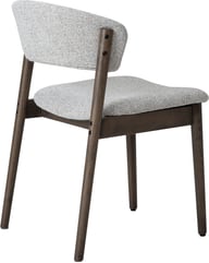 Niela ruokapöydän tuoli, smoked tammi / beige kangas
