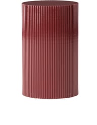 Pikkukuva: Lenox sivupöytä pyöreä 30,5x50 cm viininpunainen
