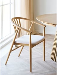 Pikkukuva: House Nordic Agustin ruokatuoli, natural tammi / hiekka