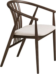 Pikkukuva: House Nordic Agustin ruokatuoli, smoked tammi / hiekka