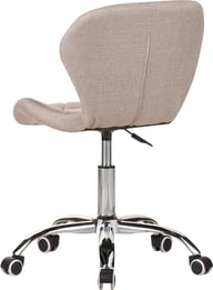 Urban työtuoli beige: Tyylikäs beige työtuoli, ergonominen muotoilu, säädettävä korkeus. Sopii moderniin toimistoon tai kotoa etätyöhön. Mukava istua pitkään.