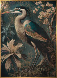 Pikkukuva: Green Heron taulu 70x100cm