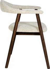 Pikkukuva: Nicola ruokatuoli, smoked tammi / beige kangas