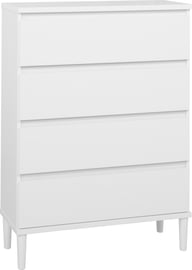 Pikkukuva: Soma lipasto 80cm 4ltk valkoinen