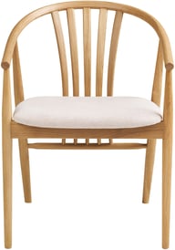 Pikkukuva: House Nordic Agustin ruokatuoli, natural tammi / hiekka