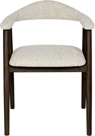 Pikkukuva: Nicola ruokatuoli, smoked tammi / beige kangas