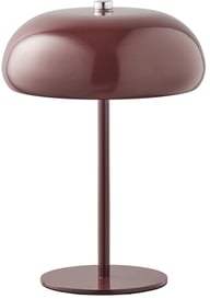 Pikkukuva: House Nordic margate  pöytävalaisin, tummanpunainen halk. 16cm (6700004)