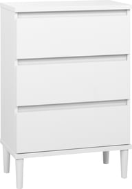 Pikkukuva: Soma lipasto 60cm 3ltk valkoinen