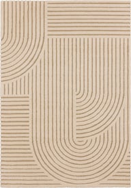 Pikkukuva: Vallila Kasvu matto 160x230cm beige/valkoinen