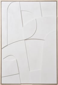 Pikkukuva: House Nordic Madeline canvas-taulu nro 1, 60x90cm valkoinen
