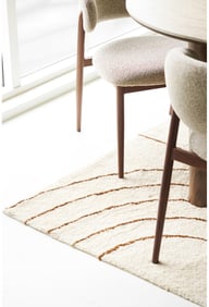 Pikkukuva: House Nordic matto, puuvilla, beige/ruskea, 200x300 cm