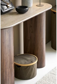 Pikkukuva: House Nordic kori, bambu, ruskea, ø30x20 cm