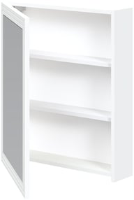 Pikkukuva: Luoto peilikaappi 60cm, valkoinen
