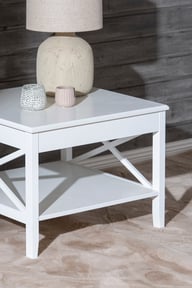 Pikkukuva: Hovi sohvapöytä 65 cm valkoinen