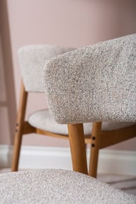 Pikkukuva: Niela ruokapöydän tuoli, natural tammi / beige kangas