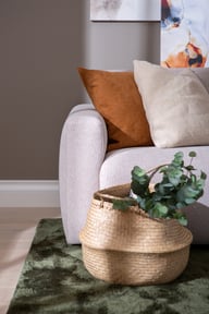 Pikkukuva: Basel 3-istuttava sohva (220cm) Austin 02 beige
