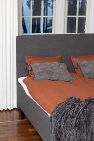Pikkukuva: Moon Gold runkopatjasetti 160x200 pocket + Moon Gold Luxus petauspatja + Moon Bronze pääty, antrasiitti