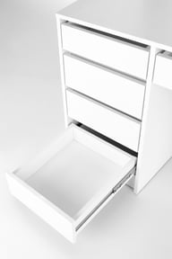 Pikkukuva: Hollywood kampauspöytä XL, valkoinen