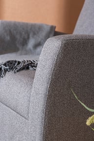 Pikkukuva: Fox recliner tuoli, harmaa