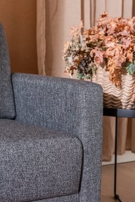 Pikkukuva: Nobe 2-istuttava vuodesohva 160cm harmaa, saarni jalka