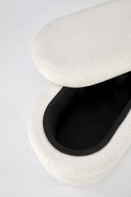 Pikkukuva: Vaahto säilytysrahi, luonnonvalkoinen