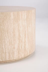 Pikkukuva: Pulse sohvapöytä pyöreä 60x36cm, travertine