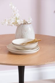 Pikkukuva: Apollo ruokapöytä pyöreä 100 cm, natural tammiviilu