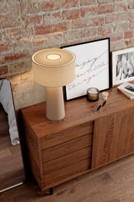 Pikkukuva: Linum pöytävalaisin beige