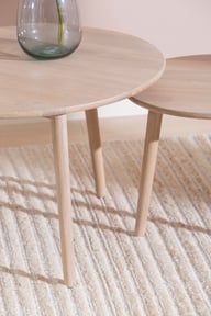 Pikkukuva: Ekholm sohvapöytä pyöreä 75cm, nordic tammi