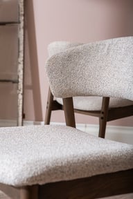 Pikkukuva: Niela ruokapöydän tuoli, smoked tammi / beige kangas