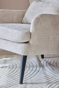 Pikkukuva: Papillon nojatuoli, Urban 3402 beige, musta puujalka