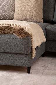 Pikkukuva: Nobe divaanivuodesohva vasen, Sparr 770, jalat musta pyöreä (182cm leveä istuinosa)