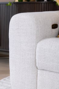 Pikkukuva: Loungea Nordby 3-istuttava mekanismisohva monique linen harmaa