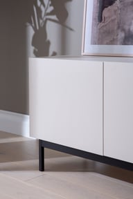Pikkukuva: Lakeus taso nro 2. 197 cm taso nro 2. greige, metallinen jalkasokkeli