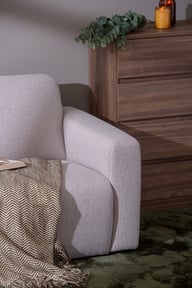 Pikkukuva: Basel 2-istuttava sohva (KN+B+KN, 192cm) Austin 02 beige