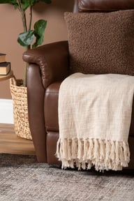 Pikkukuva: Loungea Colorado recliner-kulmasohva 3K2/2K3, ruskea nahka/keinonahka