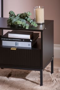 Pikkukuva: Caisa yöpöytä musta