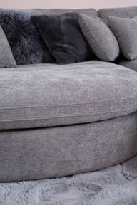 Pikkukuva: Tova divaanisohva oikea, harmaa