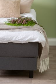 Pikkukuva: Unelle 300 moottorisänky pocket 5-vyöh. 90x200cm, Fano 93 tummanharmaa, sis. jalat 60031mu