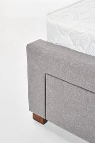 Pikkukuva: Veera sängynrunko 180x200 säilytyslaatikoilla, harmaa