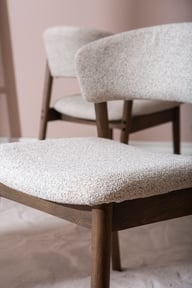 Pikkukuva: Niela ruokapöydän tuoli, smoked tammi / beige kangas