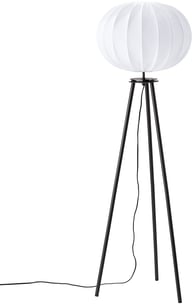 Pikkukuva: PR Home Base lattiavalaisin musta/valkoinen 125cm