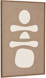 Pikkukuva: House Nordic kohokuvioitu taulu, ruskea/beige, nro 1, 50x70 cm