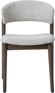 Niela ruokapöydän tuoli, smoked tammi / beige kangas