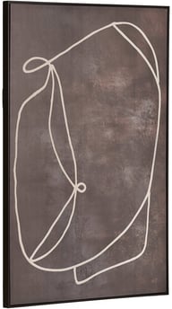 Pikkukuva: House Nordic canvas-taulu, tummanruskea, nro 2, 80x120 cm