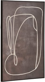 Pikkukuva: House Nordic canvas-taulu, tummanruskea, nro 1, 80x120 cm